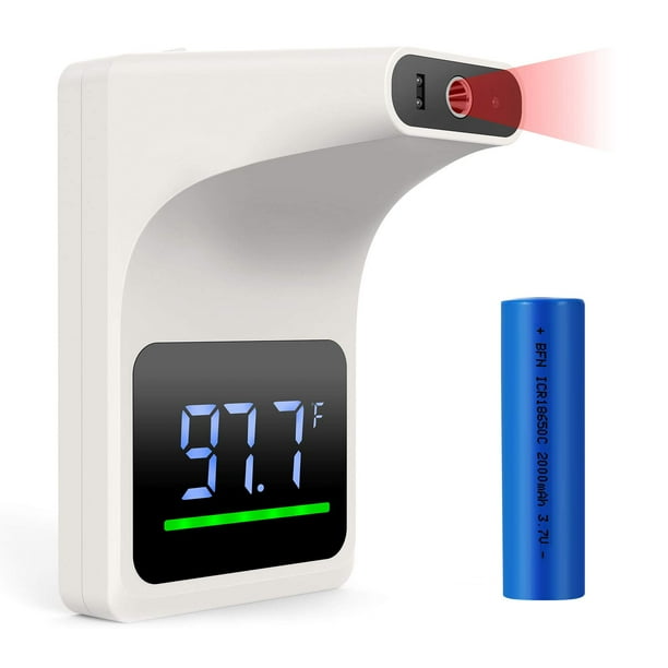 YX Non-Contact Digital Temperature Thermometer Wall-Mounted Infrared Forehead Thermometer with Fever Alarm Accurate Instant Reading LCD Display Self-Service Test for Office Apartment Supermarket YX Non-Contact Digital Temperature Thermometer Wall-Mounted Infrared Forehead Thermometer with Fever Alarm Accurate Instant Reading LCD Display Self-Service Test for Office Apartment Supermarket